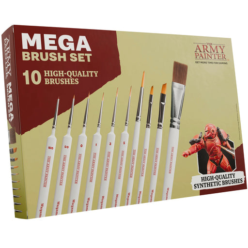 The Army Painter TL5070P Mega Hobby Paint Brush Set