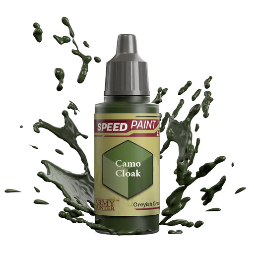 The Army Painter WP2008P Speedpaint: Camo Cloak Acrylic 18ml Bottle
