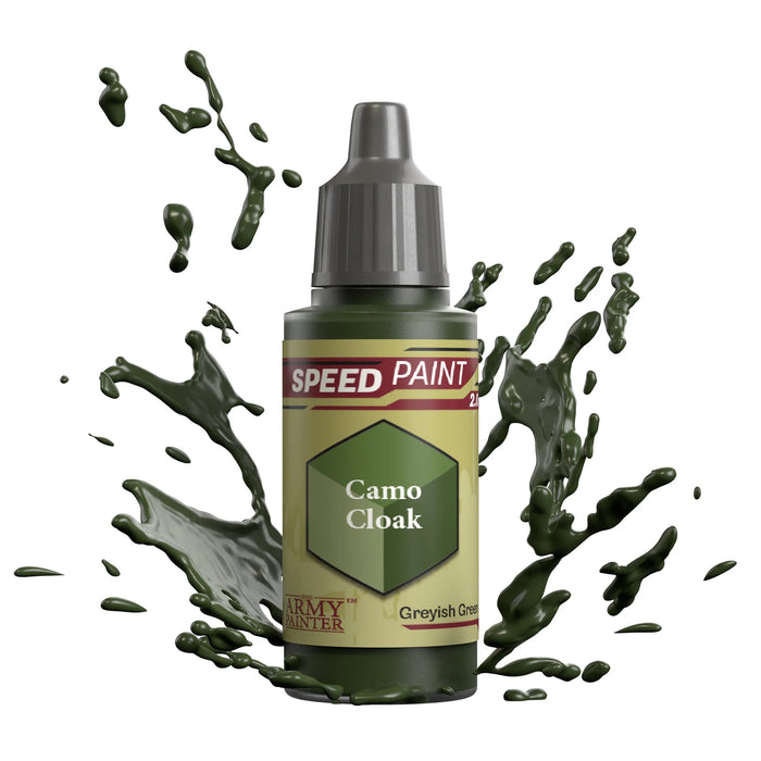 The Army Painter WP2008P Speedpaint: Camo Cloak Acrylic 18ml Bottle