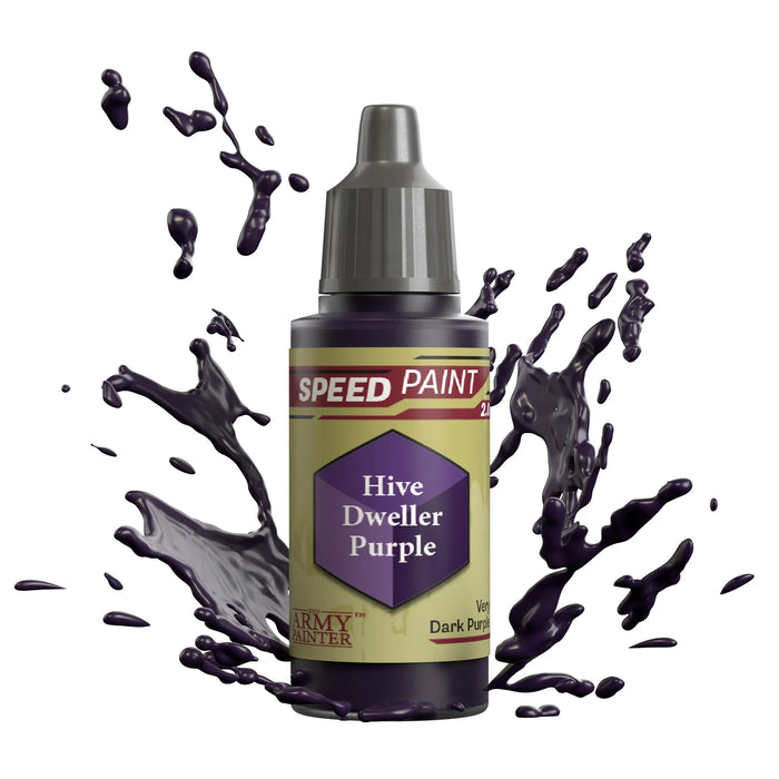 The Army Painter WP2018P Speedpaint: Hive Dweller Purple Acrylic 18ml Bottle