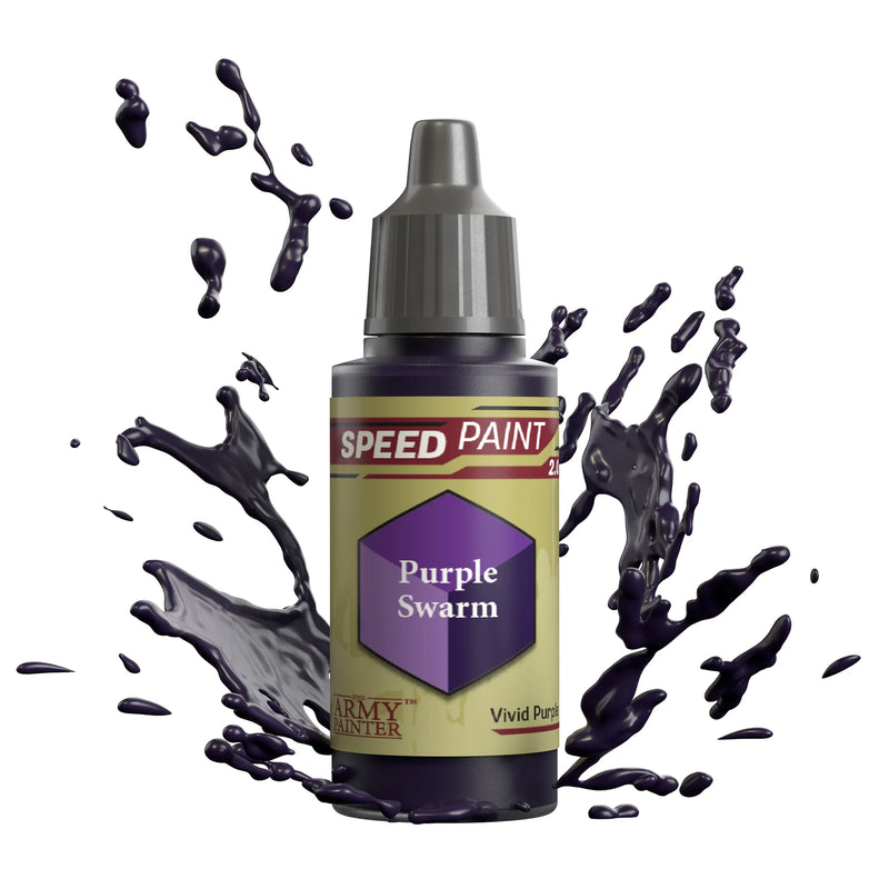 The Army Painter WP2031P Speedpaint: Purple Swarm Acrylic 18ml Bottle