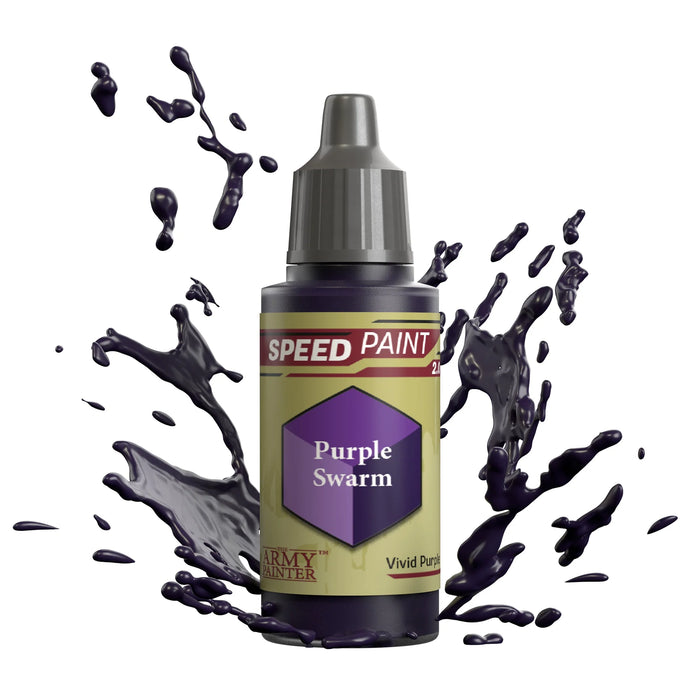 The Army Painter WP2031P Speedpaint: Purple Swarm Acrylic 18ml Bottle