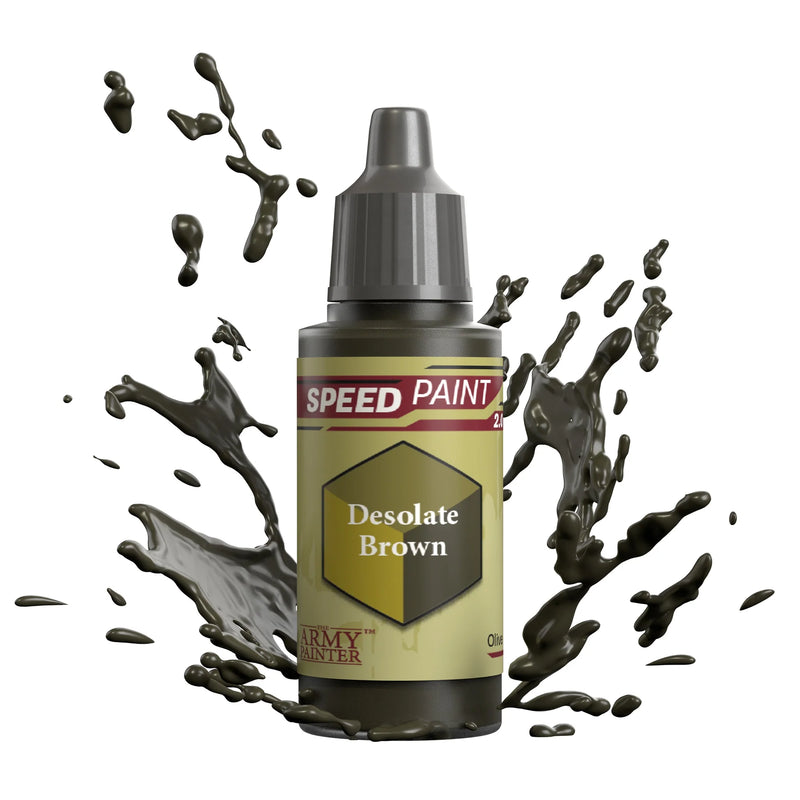 The Army Painter WP2040P Speedpaint: Desolate Brown Acrylic 18ml Bottle