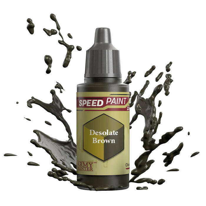 The Army Painter WP2040P Speedpaint: Desolate Brown Acrylic 18ml Bottle