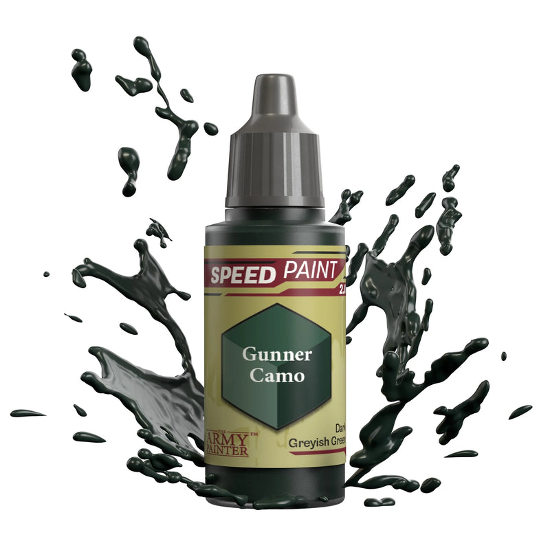 The Army Painter WP2043P Speedpaint: Gunner Camo Acrylic 18ml Bottle