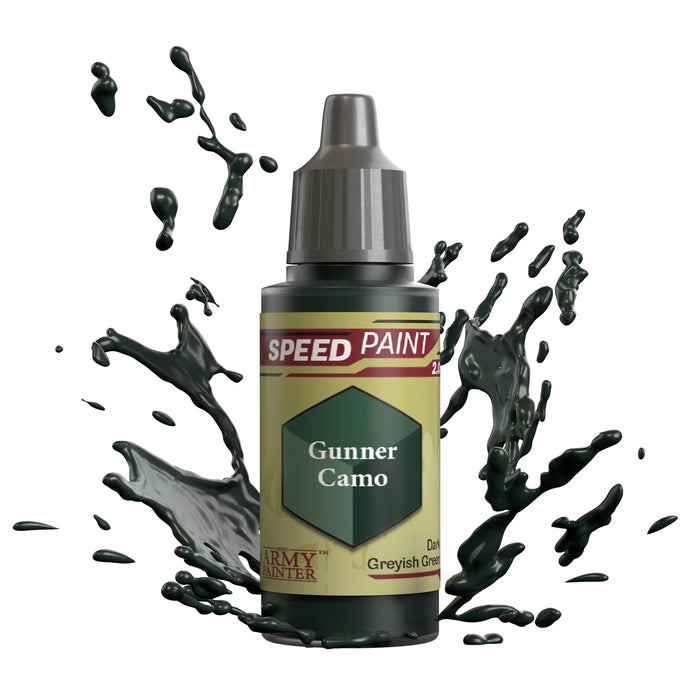 The Army Painter WP2043P Speedpaint: Gunner Camo Acrylic 18ml Bottle