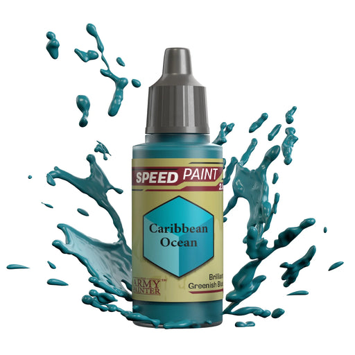The Army Painter WP2046P Speedpaint: Caribbean Ocean Acrylic 18ml Bottle