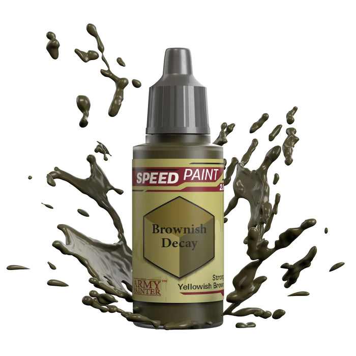 The Army Painter WP2067P Speedpaint: Brownish Decay Acrylic 18ml Bottle