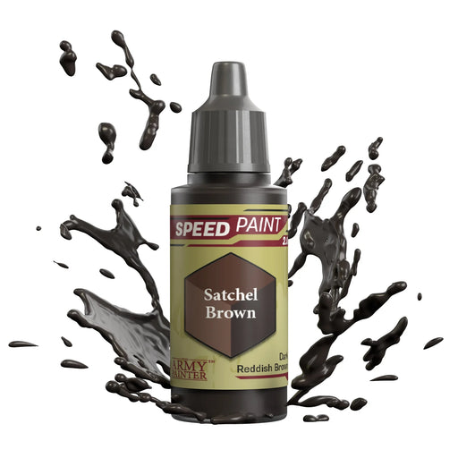 The Army Painter WP2068P Speedpaint: Satchel Brown Acrylic 18ml Bottle