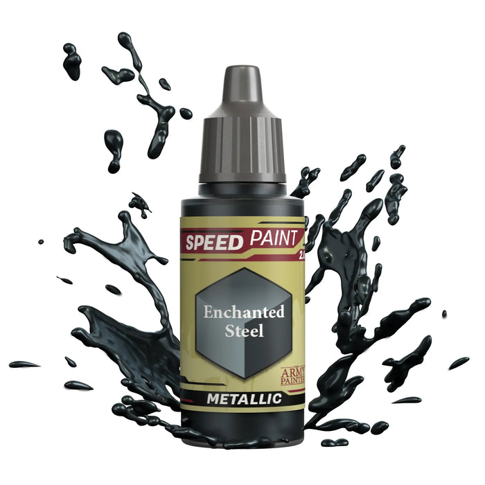 The Army Painter WP2072P Speedpaint: Enchanted Steel Acrylic 18ml Bottle