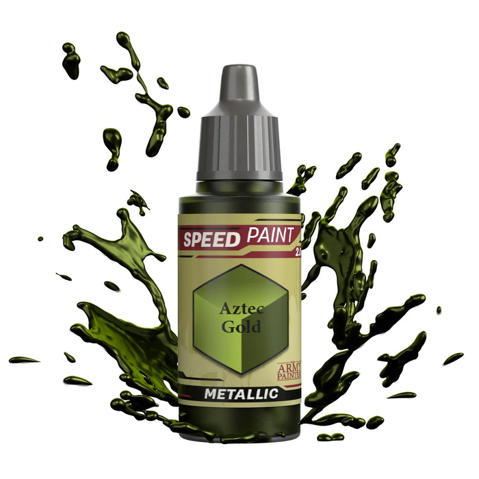 The Army Painter WP2075P Speedpaint: Aztec Gold Acrylic 18ml Bottle