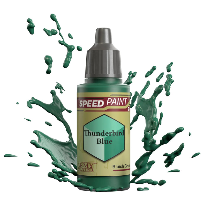 The Army Painter WP2081P Speedpaint: Thunderbird Blue Acrylic 18ml Bottle