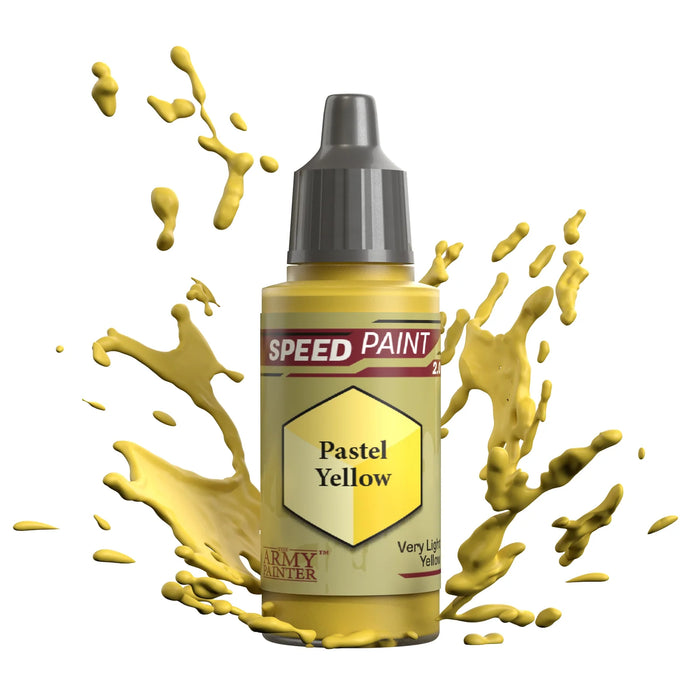 The Army Painter WP2084P Speedpaint: Pastel Yellow Acrylic 18ml Bottle