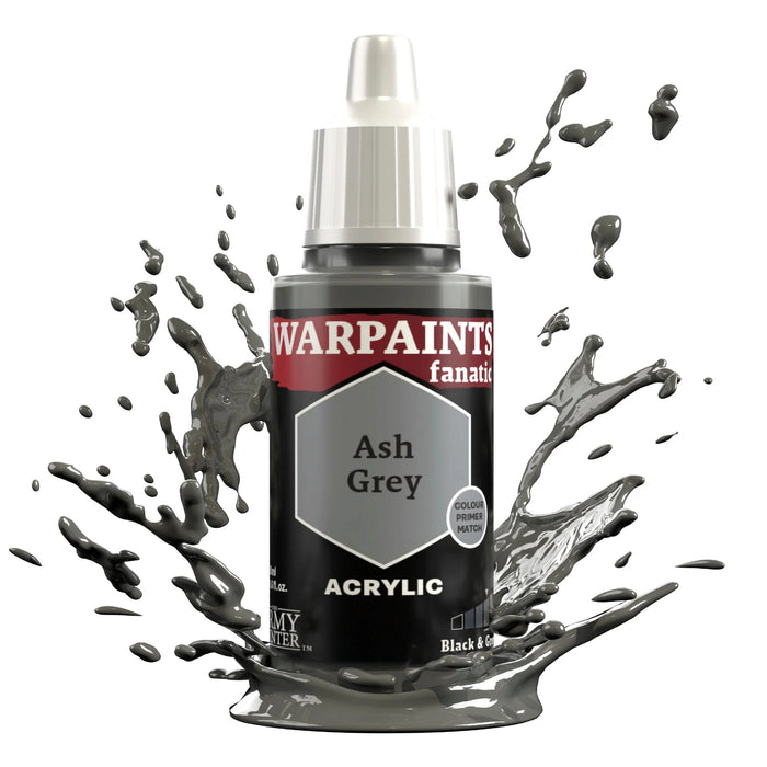 The Army Painter WP3004P Warpaints Fanatic: Ash Grey Acrylic 18ml Bottle