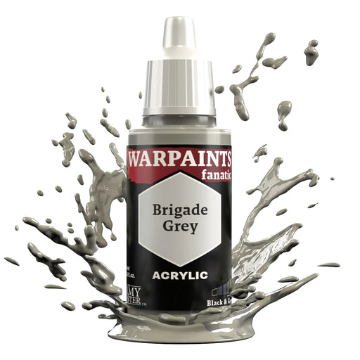 The Army Painter WP3006P Warpaints Fanatic: Brigade Grey Acrylic 18ml Bottle