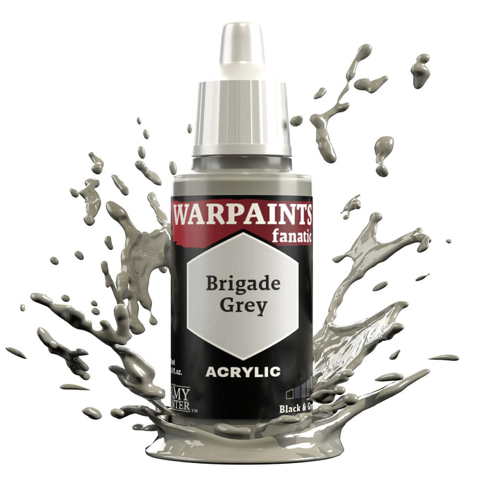 The Army Painter WP3006P Warpaints Fanatic: Brigade Grey Acrylic 18ml Bottle