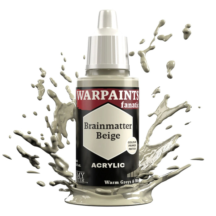 The Army Painter WP3011P Warpaints Fanatic: Brainmatter Beige Acrylic 18ml Bottle
