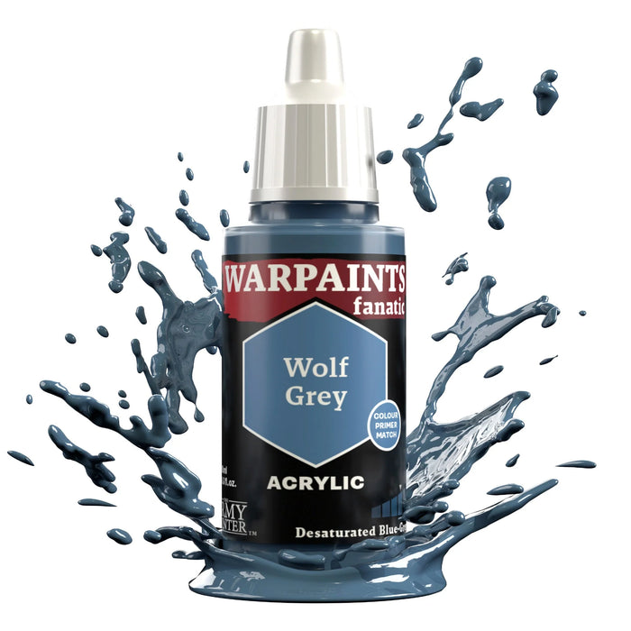 The Army Painter WP3016P Warpaints Fanatic: Wolf Grey Acrylic 18ml Bottle