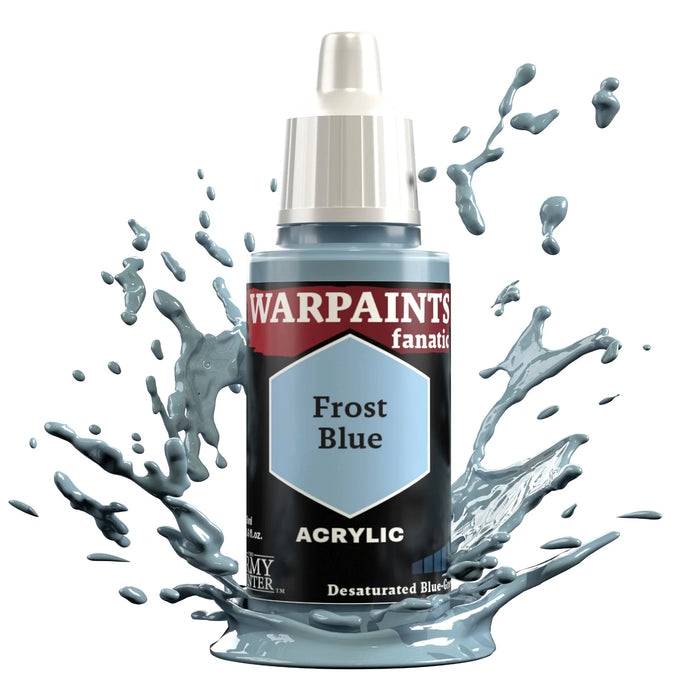 The Army Painter WP3018P Warpaints Fanatic: Frost Blue Acrylic 18ml Bottle