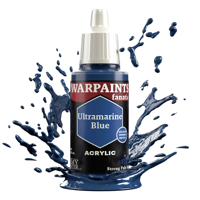 The Army Painter WP3021P Warpaints Fanatic: Ultramarine Blue Acrylic 18ml Bottle