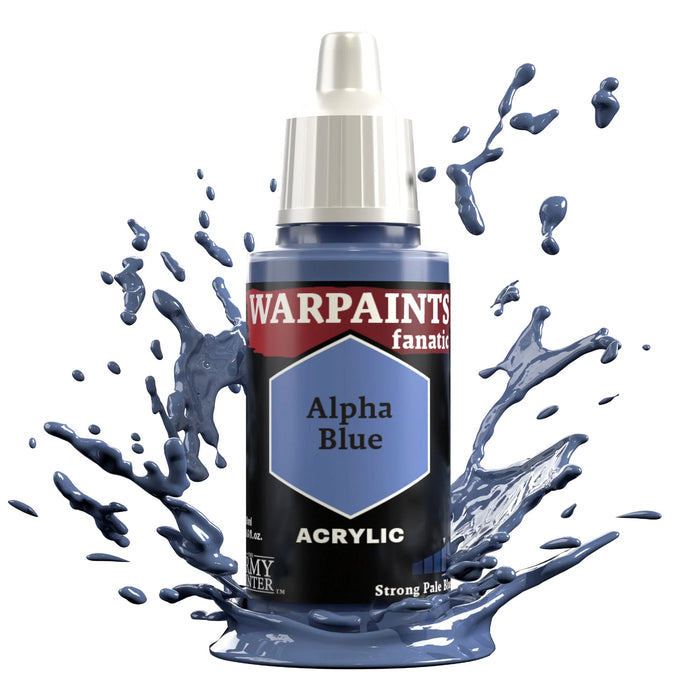 The Army Painter WP3022P Warpaints Fanatic: Alpha Blue Acrylic 18ml Bottle