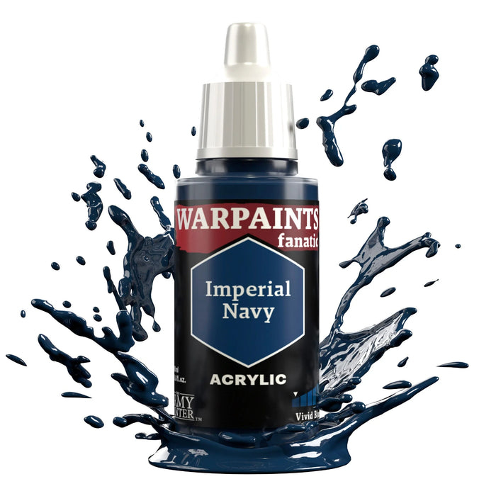 The Army Painter WP3025P Warpaints Fanatic: Imperial Navy Acrylic 18ml Bottle