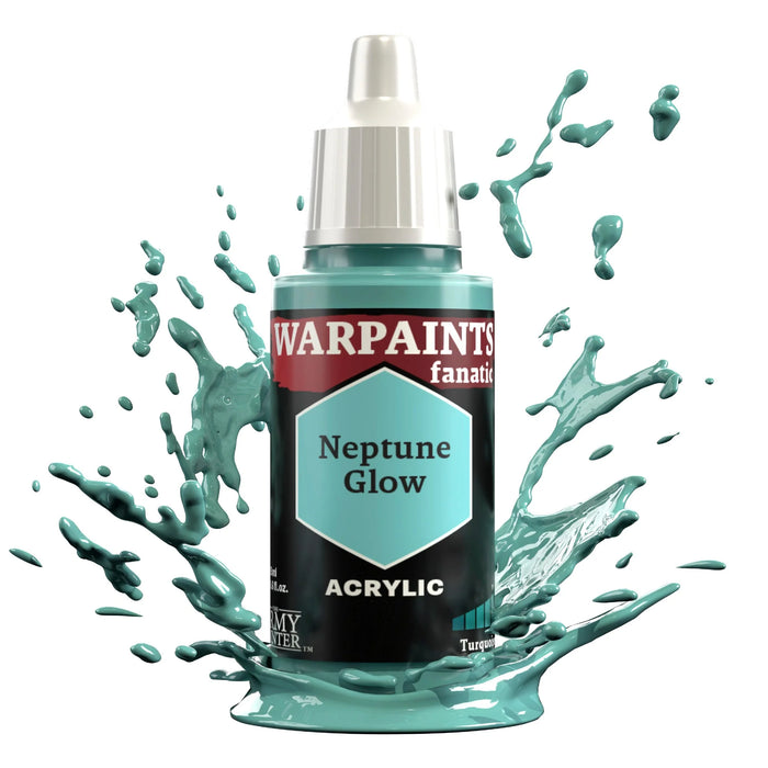 The Army Painter WP3041P Warpaints Fanatic: Neptune Glow Acrylic 18ml Bottle