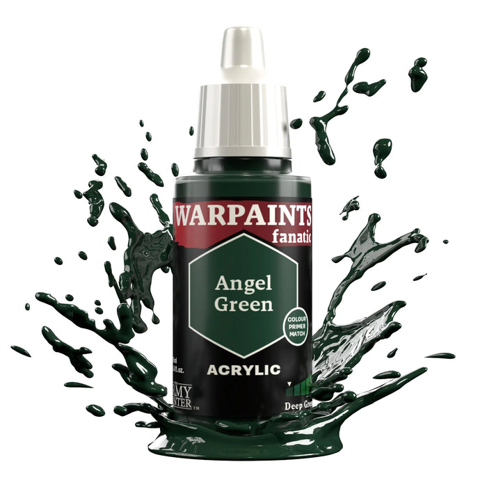 The Army Painter WP3049P Warpaints Fanatic: Angel Green Acrylic 18ml Bottle
