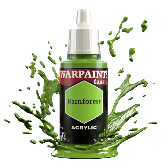 The Army Painter WP3057P Warpaints Fanatic: Rainforest Acrylic 18ml Bottle