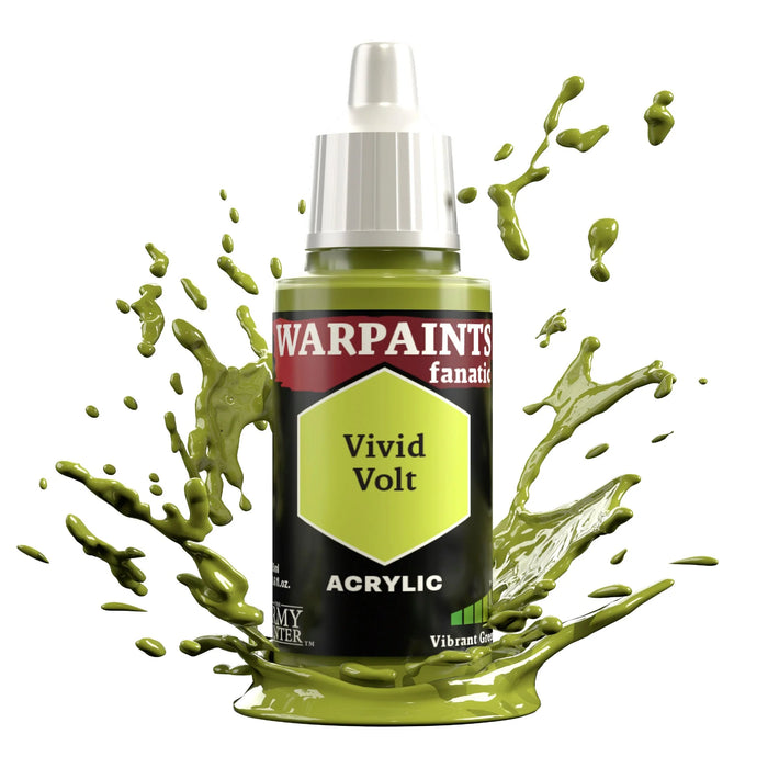 The Army Painter WP3059P Warpaints Fanatic: Vivid Volt Acrylic 18ml Bottle