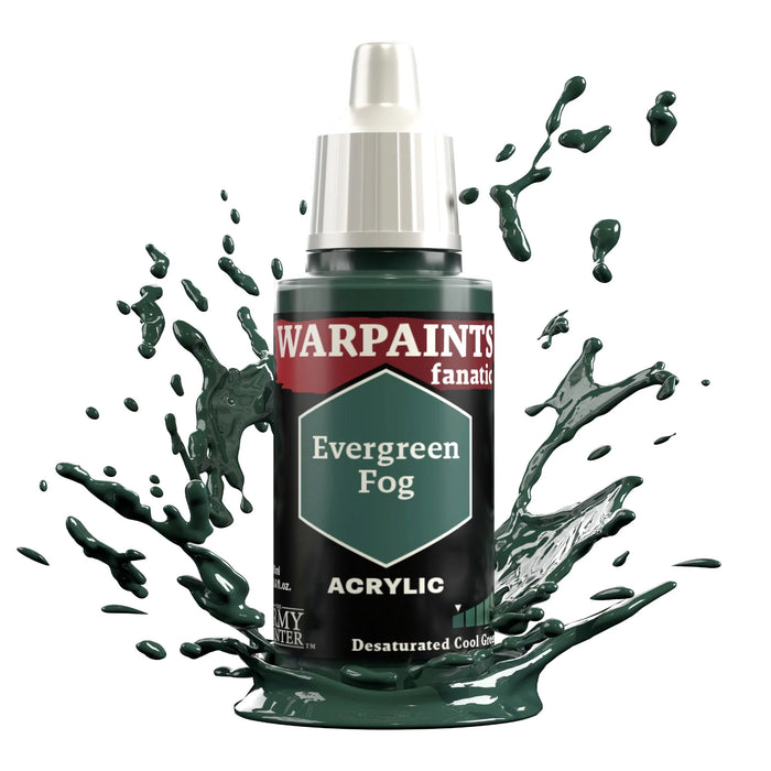 The Army Painter WP3061P Warpaints Fanatic: Evergreen Fog Acrylic 18ml Bottle