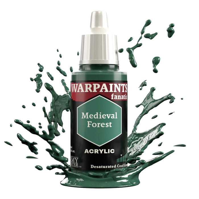 The Army Painter WP3062P Warpaints Fanatic: Medieval Forest Acrylic 18ml Bottle