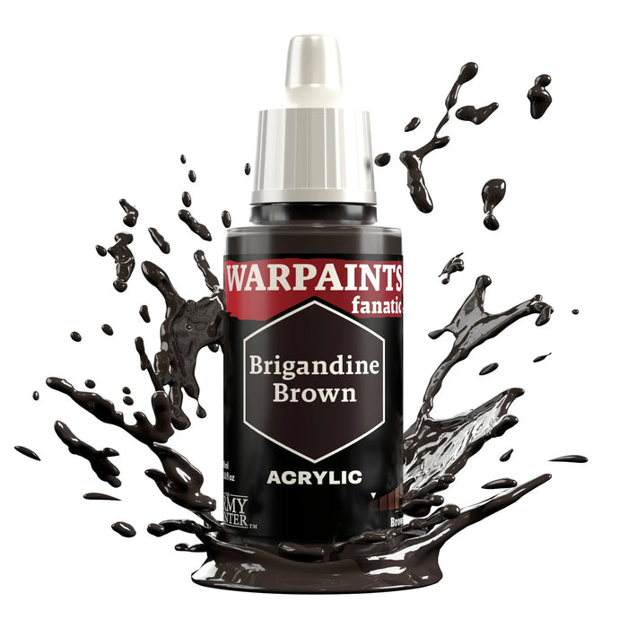 The Army Painter WP3073P Warpaints Fanatic: Brigandine Brown Acrylic 18ml Bottle