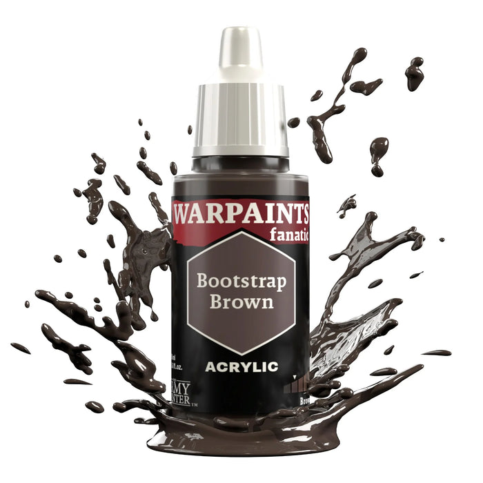 The Army Painter WP3074P Warpaints Fanatic: Bootstrap Brown Acrylic 18ml Bottle