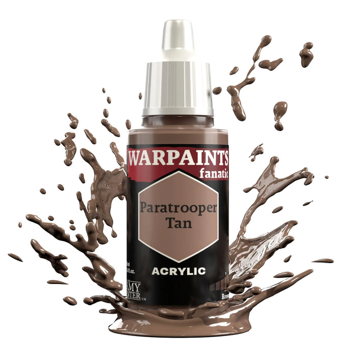 The Army Painter WP3076P Warpaints Fanatic: Paratrooper Tan Acrylic 18ml Bottle