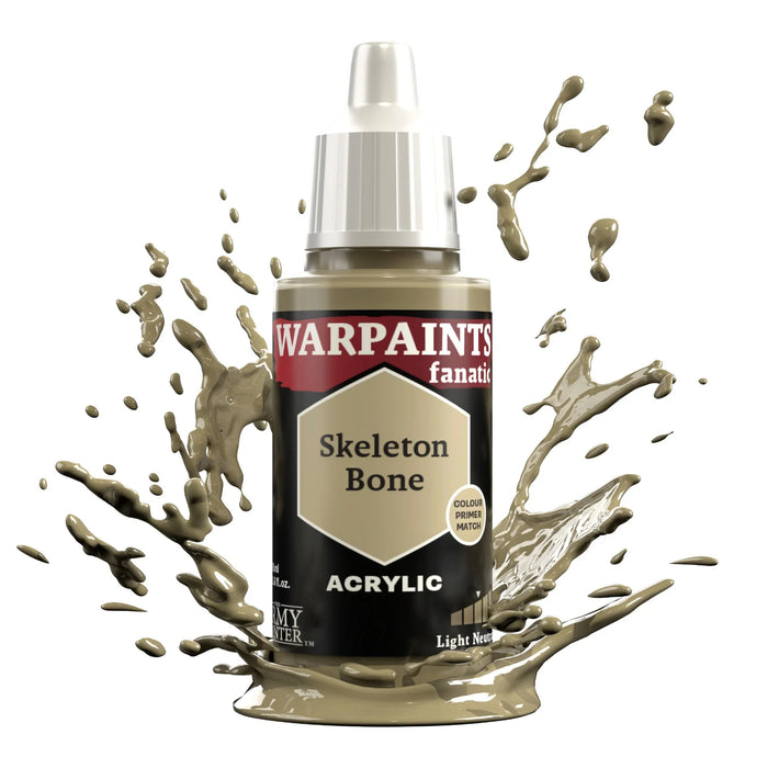 The Army Painter WP3087P Warpaints Fanatic: Skeleton Bone Acrylic 18ml Bottle
