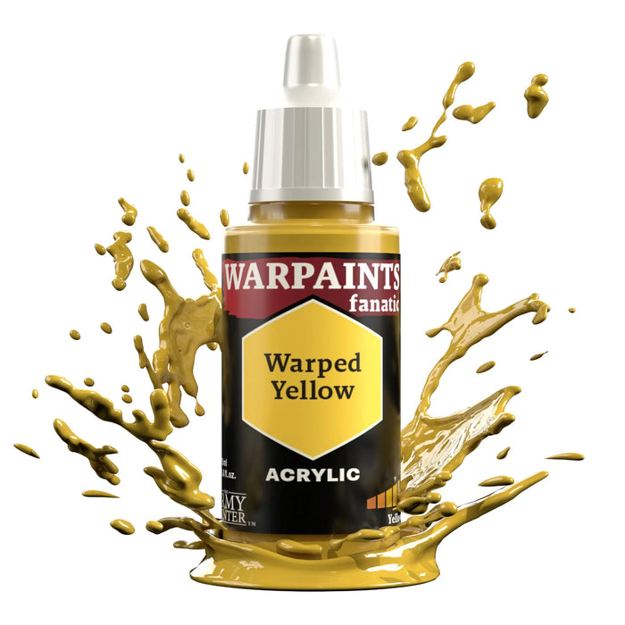 The Army Painter WP3094P Warpaints Fanatic: Warped Yellow Acrylic 18ml Bottle
