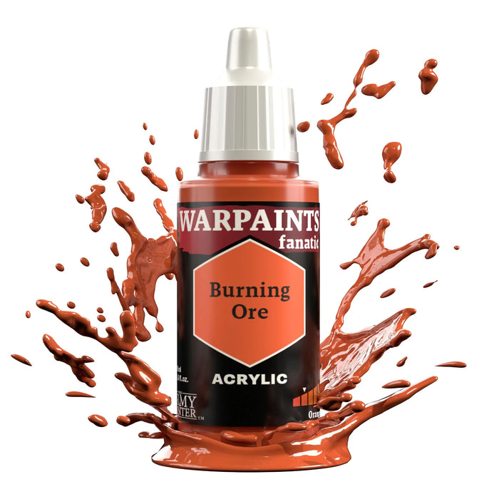 The Army Painter WP3098P Warpaints Fanatic: Burning Ore Acrylic 18ml Bottle