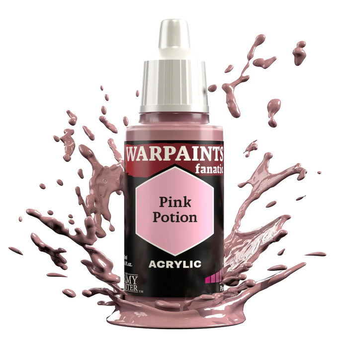 The Army Painter WP3125P Warpaints Fanatic: Pink Potion Acrylic 18ml Bottle