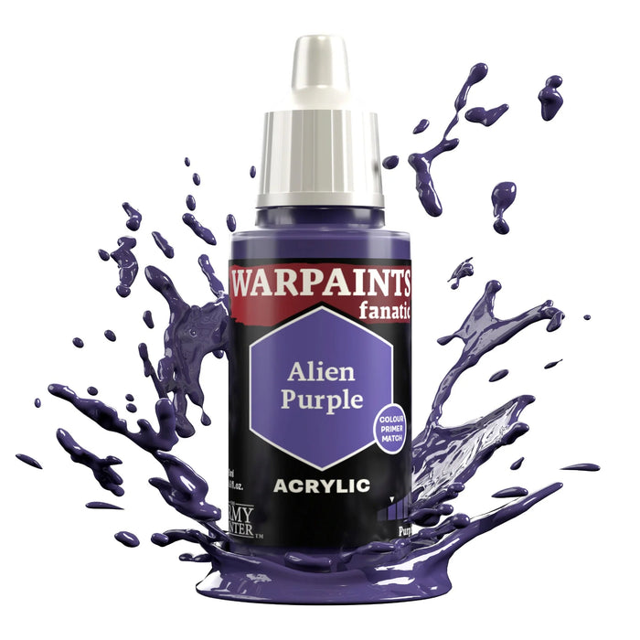 The Army Painter WP3128P Warpaints Fanatic: Alien Purple Acrylic 18ml Bottle