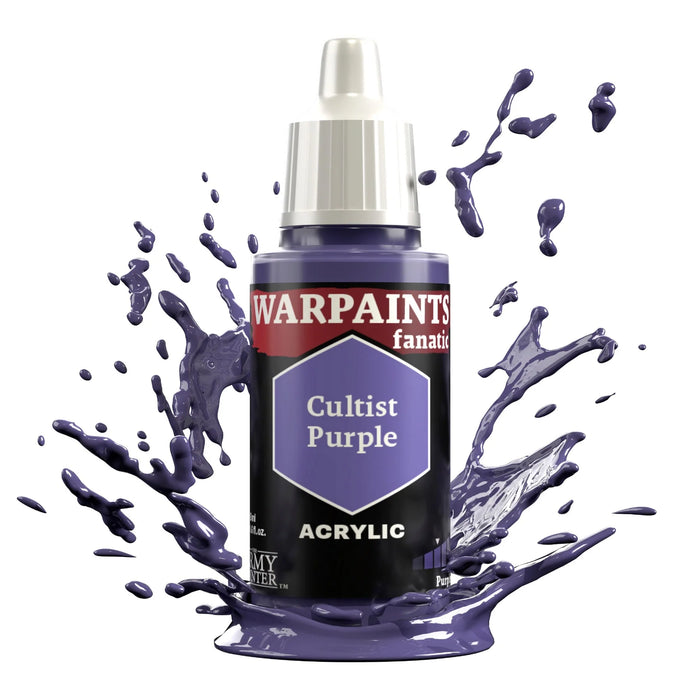 The Army Painter WP3129P Warpaints Fanatic: Cultist Purple Acrylic 18ml Bottle