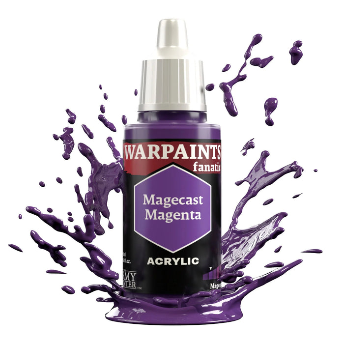 The Army Painter WP3134P Warpaints Fanatic: Magecast Magenta Acrylic 18ml Bottle
