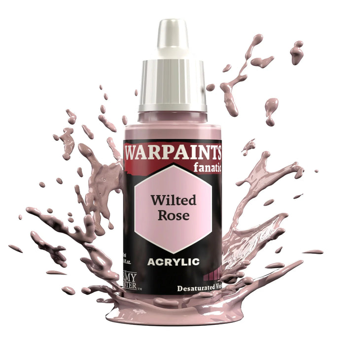 The Army Painter WP3144P Warpaints Fanatic: Wilted Rose Acrylic 18ml Bottle