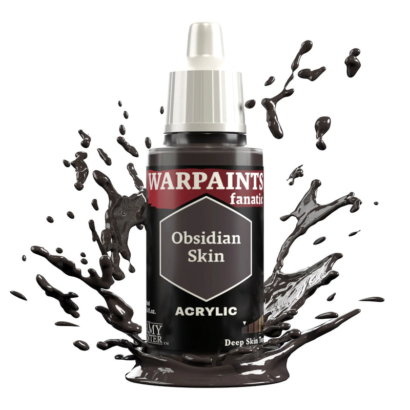 The Army Painter WP3157P Warpaints Fanatic: Obsidian Skin Acrylic 18ml Bottle