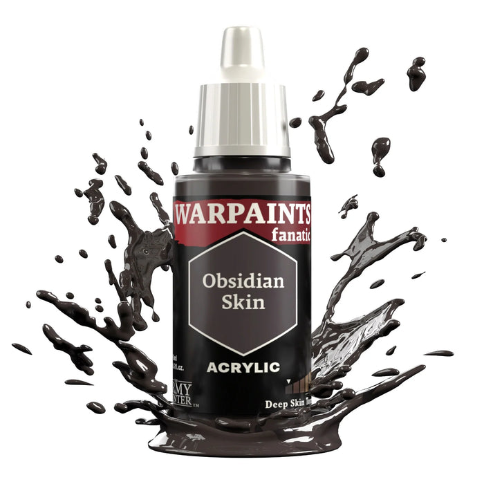 The Army Painter WP3157P Warpaints Fanatic: Obsidian Skin Acrylic 18ml Bottle