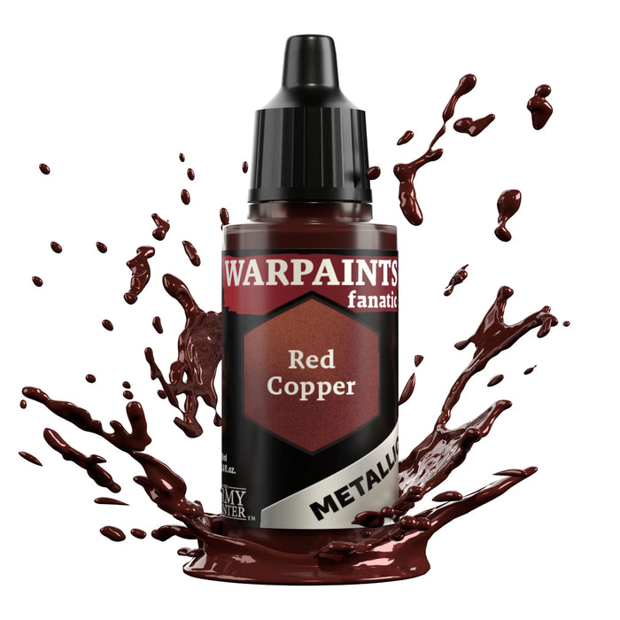 The Army Painter WP3182P Warpaints Fanatic: Metallic Red Copper Acrylic 18ml Bottle