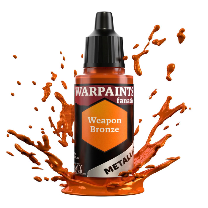 The Army Painter WP3183P Warpaints Fanatic: Metallic Weapon Bronze Acrylic 18ml Bottle