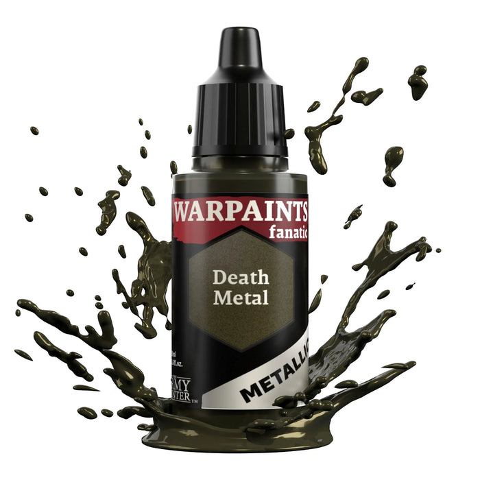 The Army Painter WP3195P Warpaints Fanatic: Metallic Death Metal Acrylic 18ml Bottle