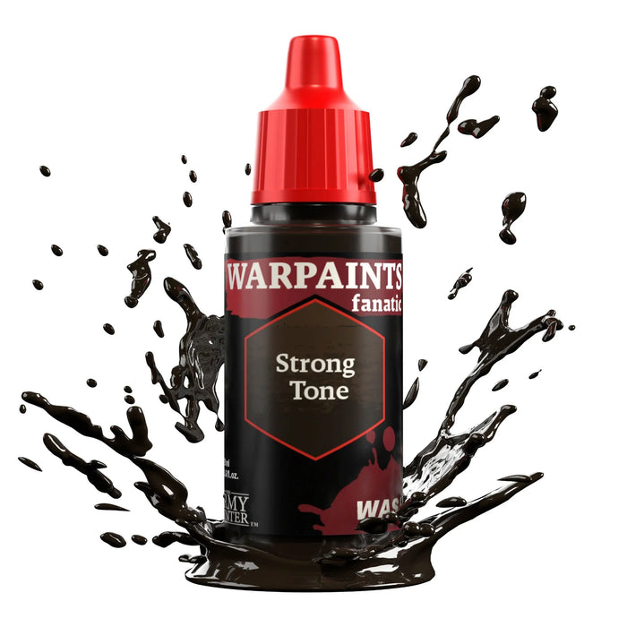 The Army Painter WP3200P Warpaints Fanatic: Wash Strong Tone Acrylic 18ml Bottle