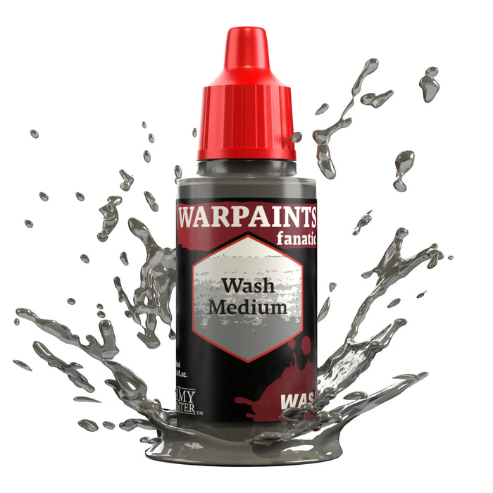 The Army Painter WP3216P Warpaints Fanatic: Wash Medium Acrylic 18ml Bottle